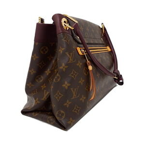 Louis Vuitton Bag Tote Brown Leather Olympe Monogram